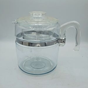 Vintage Pyrex 7759 b-9 cup percolator